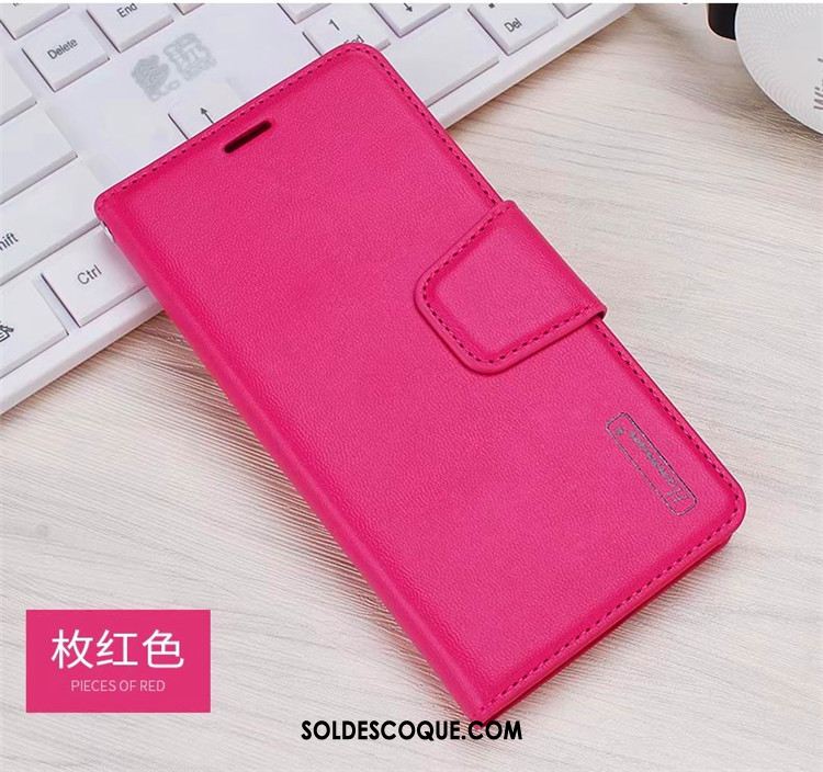 Coque Samsung Galaxy S8+ Téléphone Portable Cuir Véritable Étui En Cuir Étoile Rouge En Vente