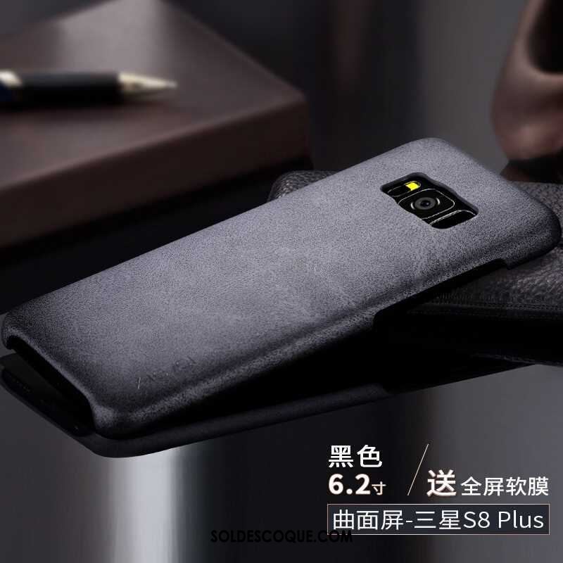 Coque Samsung Galaxy S8+ Téléphone Portable Incassable Cuir Créatif Très Mince En Vente