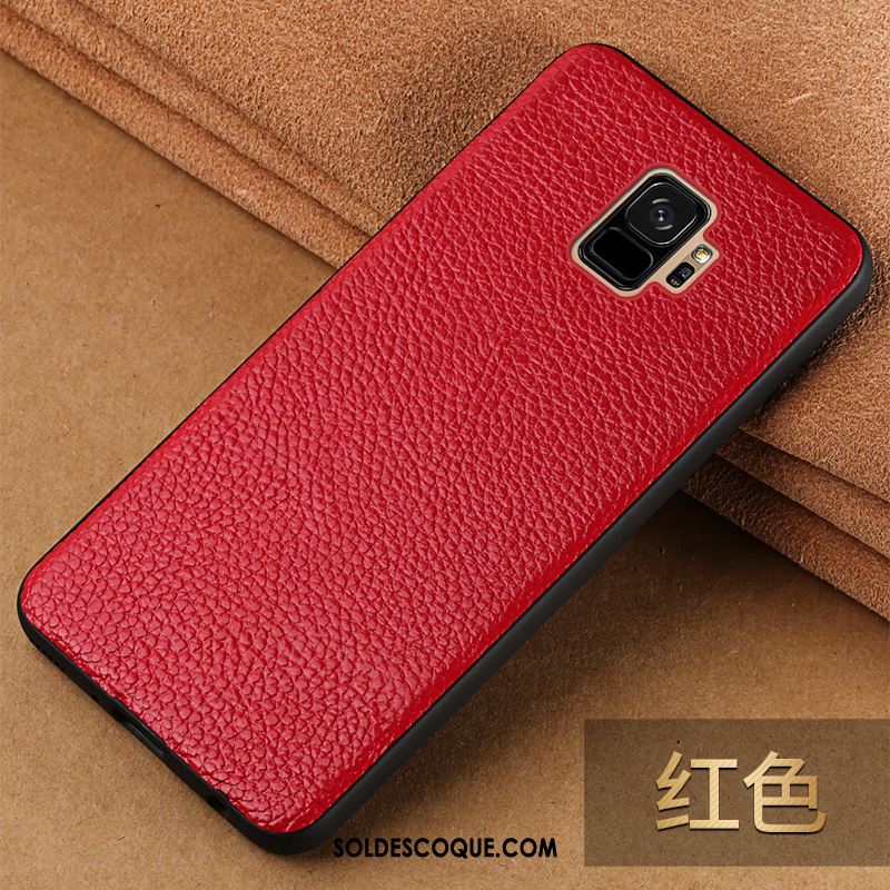 coque cuir galaxy s9