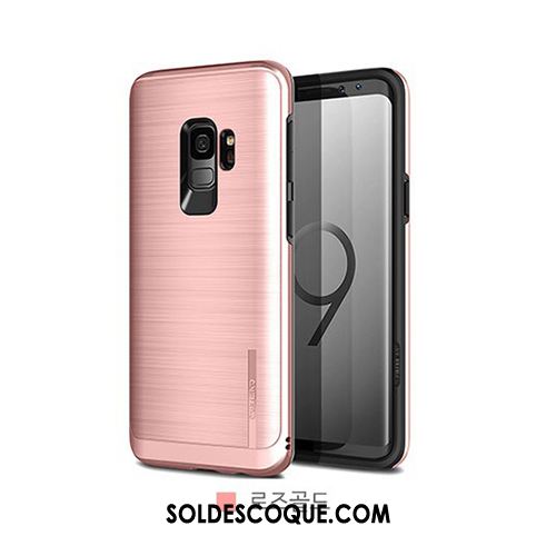 Coque Samsung Galaxy S9 Téléphone Portable Protection Incassable Rose Soie En Vente