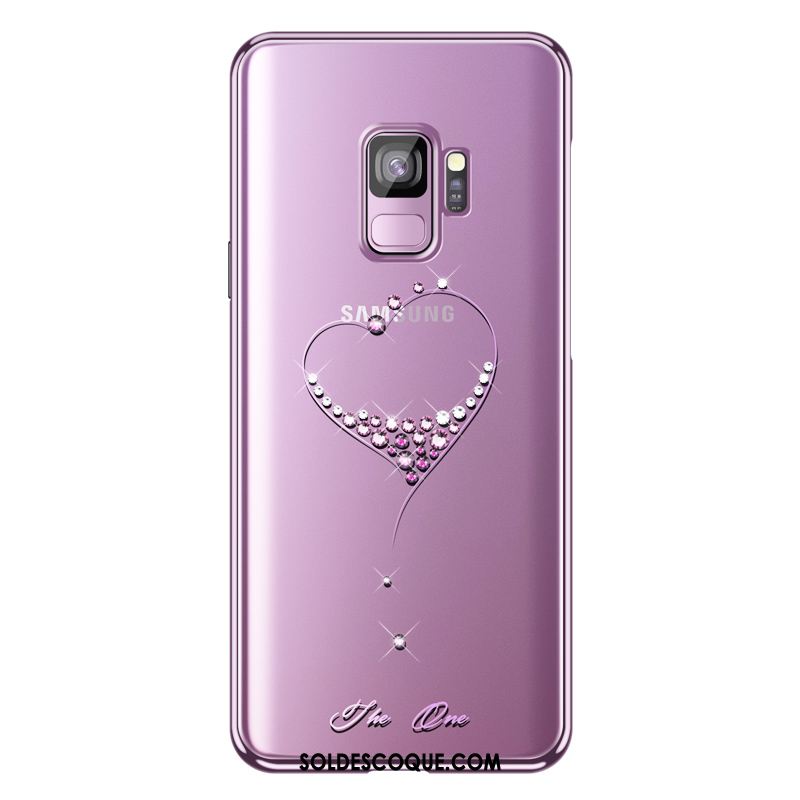 Coque Samsung Galaxy S9 Violet Difficile Personnalité Créatif Tout Compris France