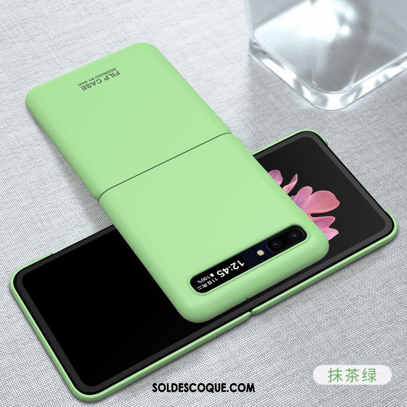 Coque Samsung Z Flip Vert Difficile Étoile Téléphone Portable Incassable En Ligne