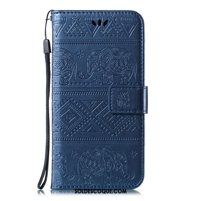 Coque Sony Xperia 10 Plus Tout Compris Peau Douce Téléphone Portable Bleu Marin Clamshell En Vente