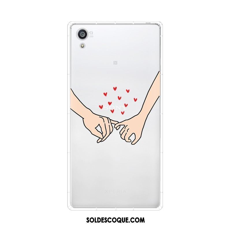 Coque Sony Xperia E5 Protection Ornements Suspendus Fluide Doux Blanc Téléphone Portable Soldes