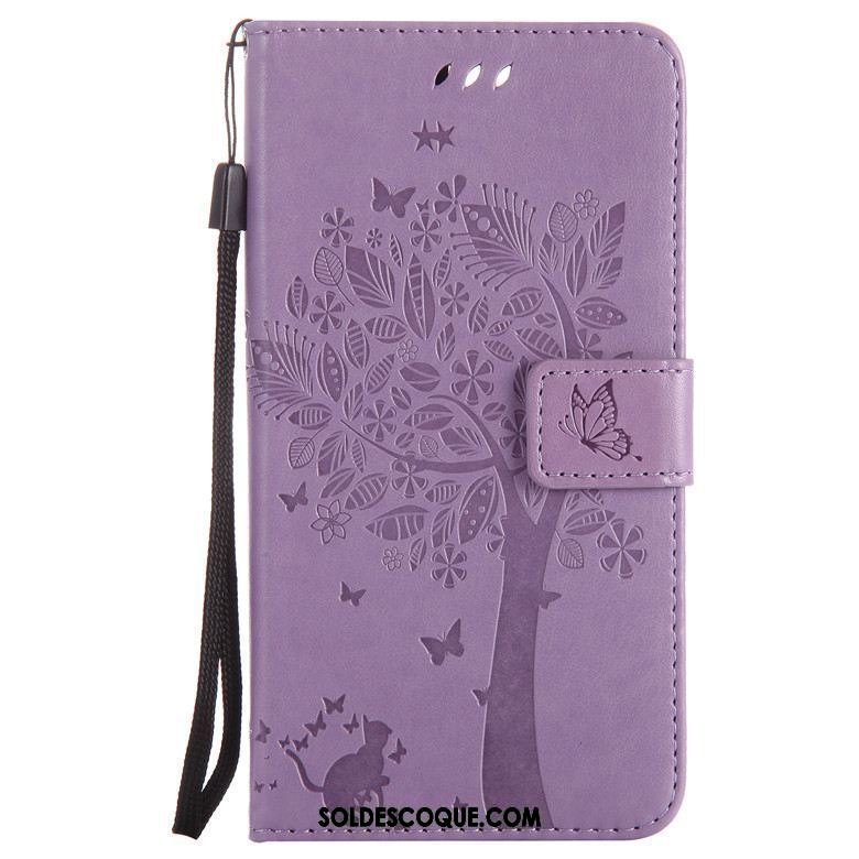 Coque Sony Xperia Xa Ultra Clamshell Violet Étui Téléphone Portable Protection Pas Cher