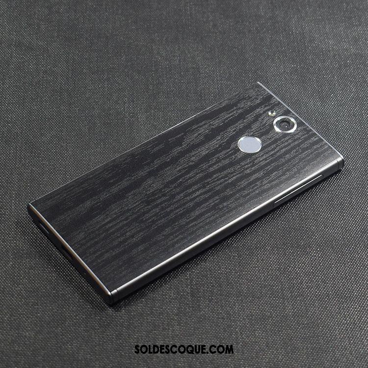 Coque Sony Xperia Xa2 Plus Protection Couleur Téléphone Portable Délavé En Daim Membrane Pas Cher