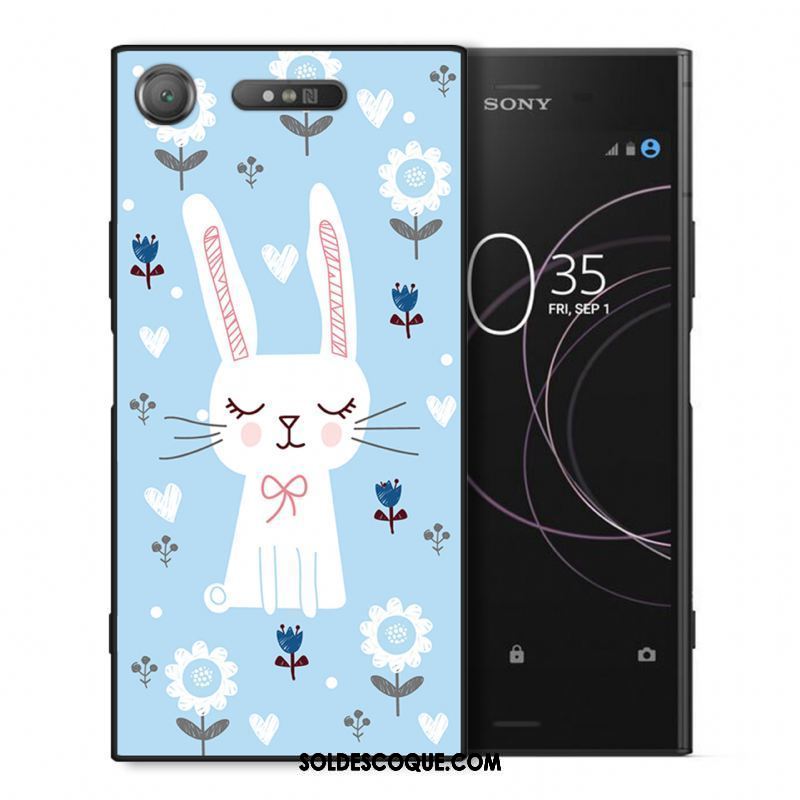 Coque Sony Xperia Xz1 Tout Compris Dessin Animé Petit Téléphone Portable Étui En Ligne