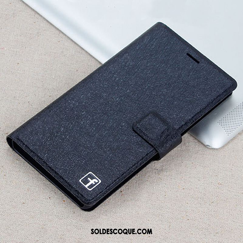 Coque Sony Xperia Z3+ Personnalité Protection Étui En Cuir Noir Téléphone Portable Soldes