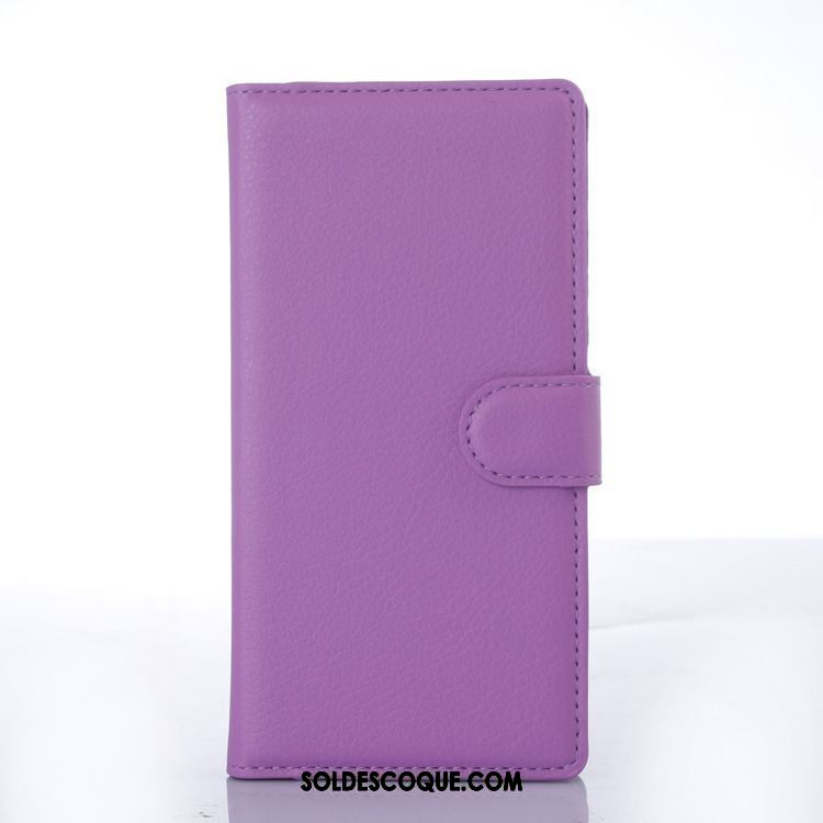 Coque Sony Xperia Z3+ Étui Téléphone Portable Carte Sac Violet En Vente