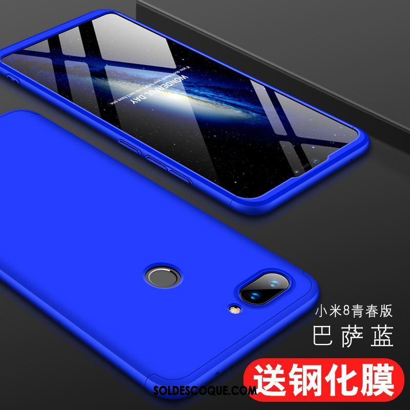 Coque Xiaomi Mi 8 Lite Protection Très Mince Europe Nouveau Bleu Soldes