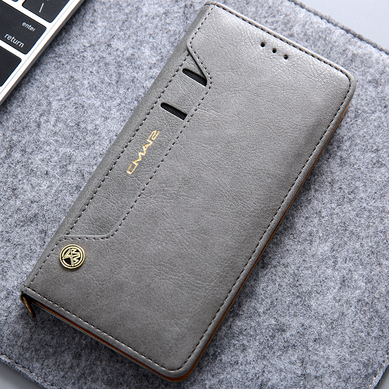 Coque Xiaomi Mi 8 Pro Cuir Véritable Incassable Tout Compris Protection Étui En Cuir En Vente