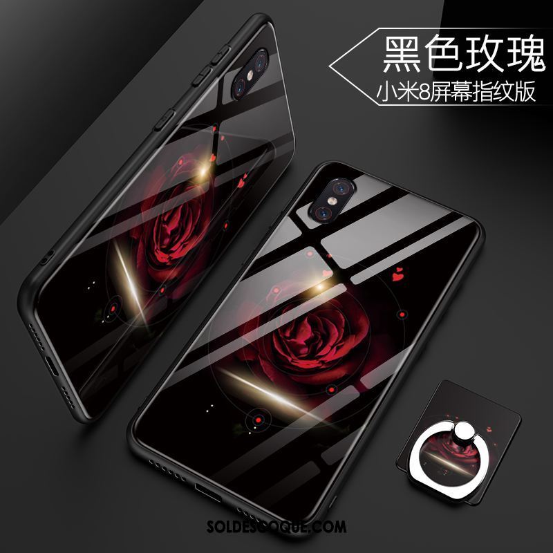 Coque Xiaomi Mi 8 Pro Personnalité Jeunesse Téléphone Portable Net Rouge Petit Soldes