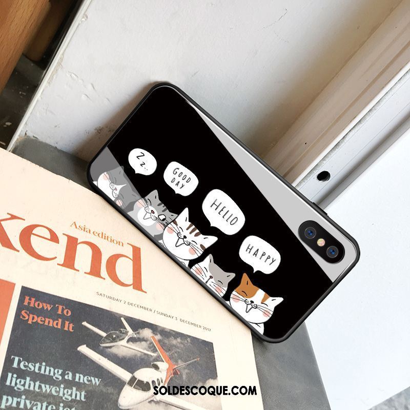 Coque Xiaomi Mi 8 Pro Personnalité Petit Jeunesse Noir Téléphone Portable Housse En Vente
