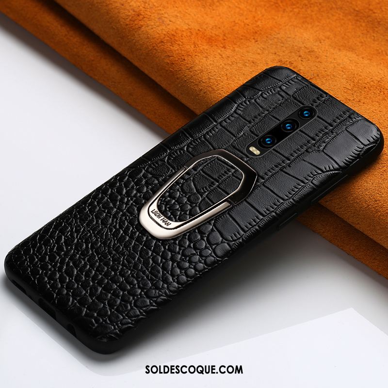 Coque Xiaomi Mi 9t Pro Incassable Étui En Cuir Petit Noir Mode Housse En Ligne