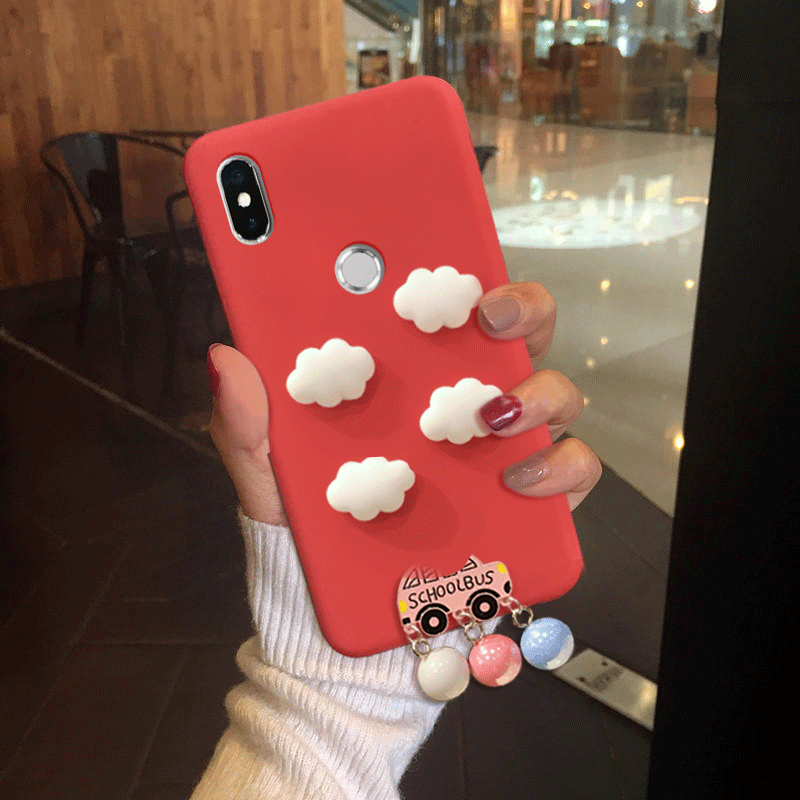 Coque Xiaomi Mi A2 Téléphone Portable Protection Créatif Tout Compris Modèle Fleurie Pas Cher