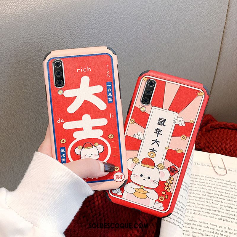 Coque Xiaomi Mi A3 Téléphone Portable Protection Rat Tout Compris Modèle Fleurie France
