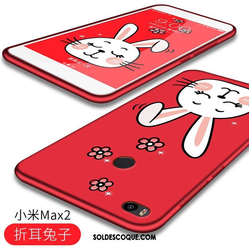 Coque Xiaomi Mi Max 2 Silicone Fluide Doux Protection Dessin Animé Créatif Pas Cher
