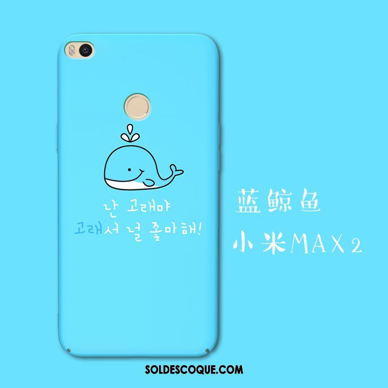 Coque Xiaomi Mi Max 2 Tout Compris Délavé En Daim Difficile Téléphone Portable Bleu En Ligne
