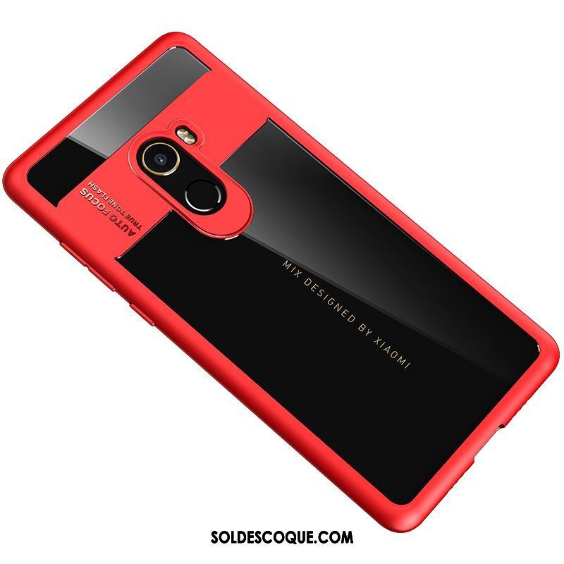 Coque Xiaomi Mi Mix 2 Fluide Doux Transparent Petit Protection Téléphone Portable Pas Cher
