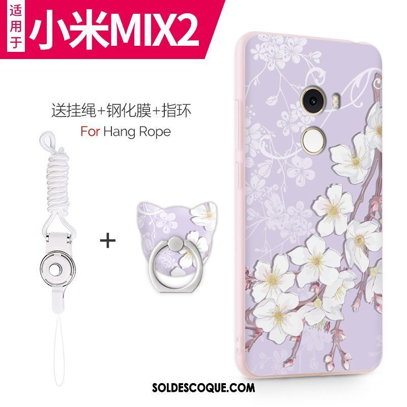 Coque Xiaomi Mi Mix 2 Incassable Petit Tout Compris Fluide Doux Silicone Pas Cher