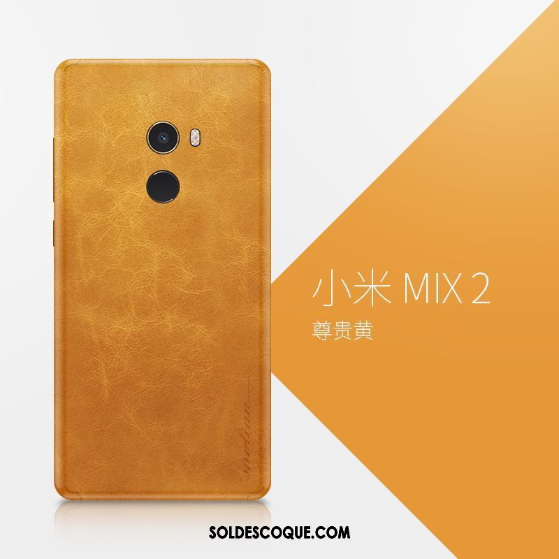 Coque Xiaomi Mi Mix 2 Jaune Tout Compris Petit Marque De Tendance Protection Soldes