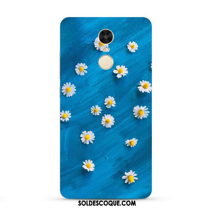 Coque Xiaomi Redmi 5 Plus Europe Fleur Téléphone Portable Frais Bleu En Vente