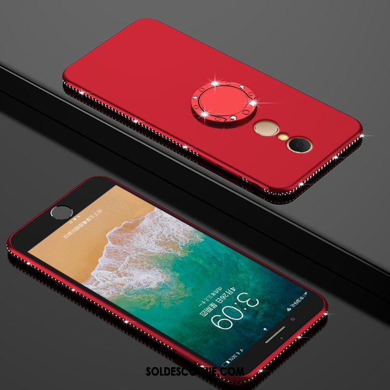 Coque Xiaomi Redmi 5 Plus Rouge Créatif Protection Petit Nouveau Pas Cher
