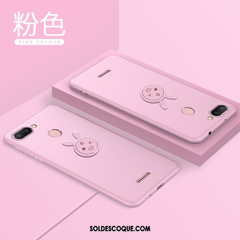 Coque Xiaomi Redmi 6 Rouge Rose Incassable Protection Personnalité En Ligne
