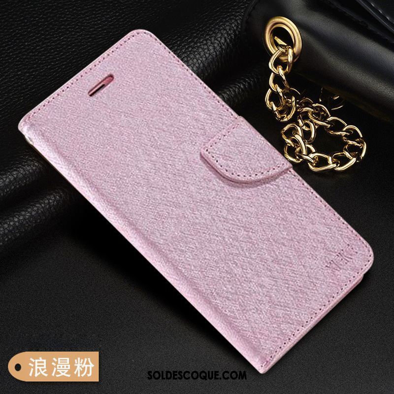 Coque Xiaomi Redmi 6a Rose Incassable Simple Téléphone Portable Étui En Cuir En Vente