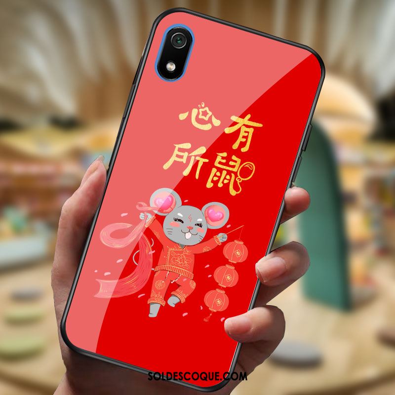 Coque Xiaomi Redmi 7a Rat Étui Téléphone Portable Fluide Doux Protection Pas Cher