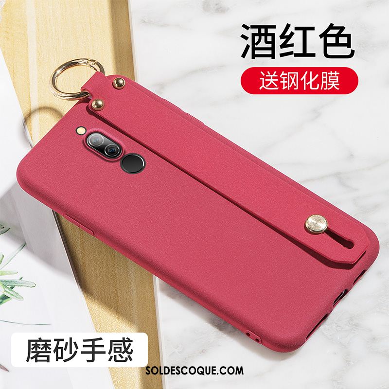 Coque Xiaomi Redmi 8 Nouveau Délavé En Daim Téléphone Portable Marque De Tendance Étui En Ligne