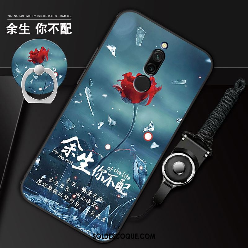 Coque Xiaomi Redmi 8 Ornements Suspendus Tendance Rouge Membrane Créatif Soldes