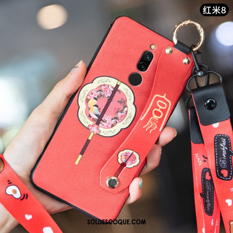 Coque Xiaomi Redmi 8 Vintage Tendance Silicone Incassable Téléphone Portable Pas Cher