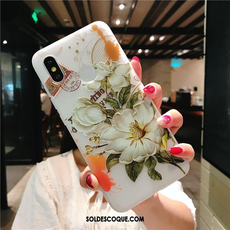 Coque Xiaomi Redmi Note 5 Incassable Tout Compris Fleur Délavé En Daim Style Chinois France