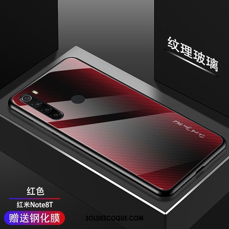 Coque Xiaomi Redmi Note 8t Téléphone Portable Protection Membrane Verre Étui Soldes
