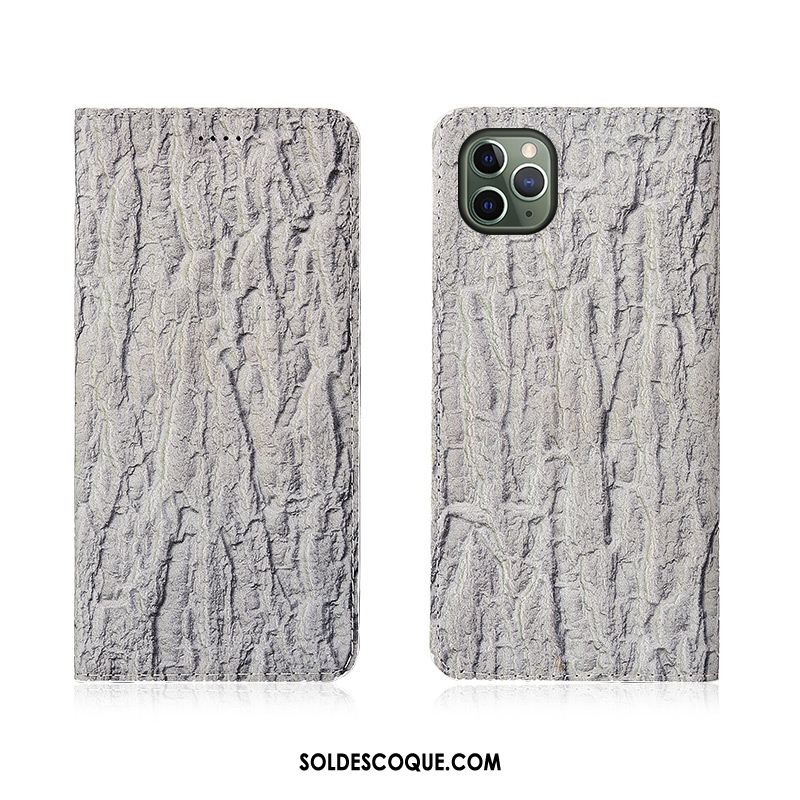 Coque iPhone 11 Pro Max Créatif Incassable Téléphone Portable Silicone Blanc Pas Cher