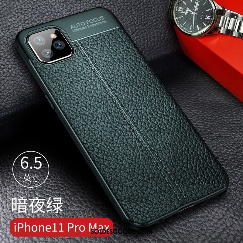 Coque iPhone 11 Pro Max Créatif Protection Business Net Rouge Étui En Ligne