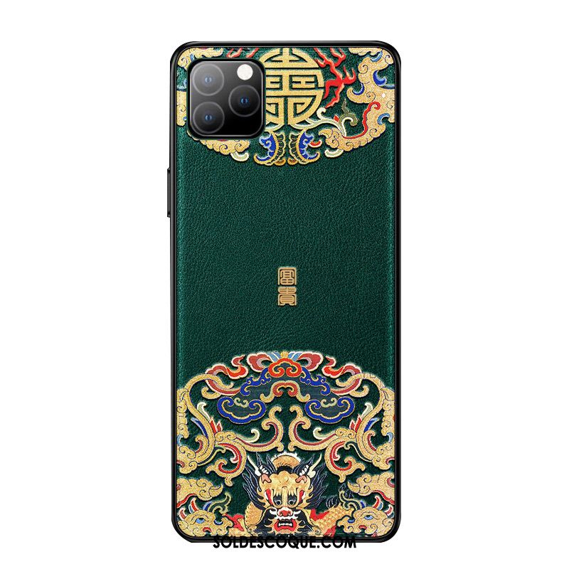 Coque iPhone 11 Pro Max Marque De Tendance Tout Compris Protection Style Chinois Créatif Pas Cher
