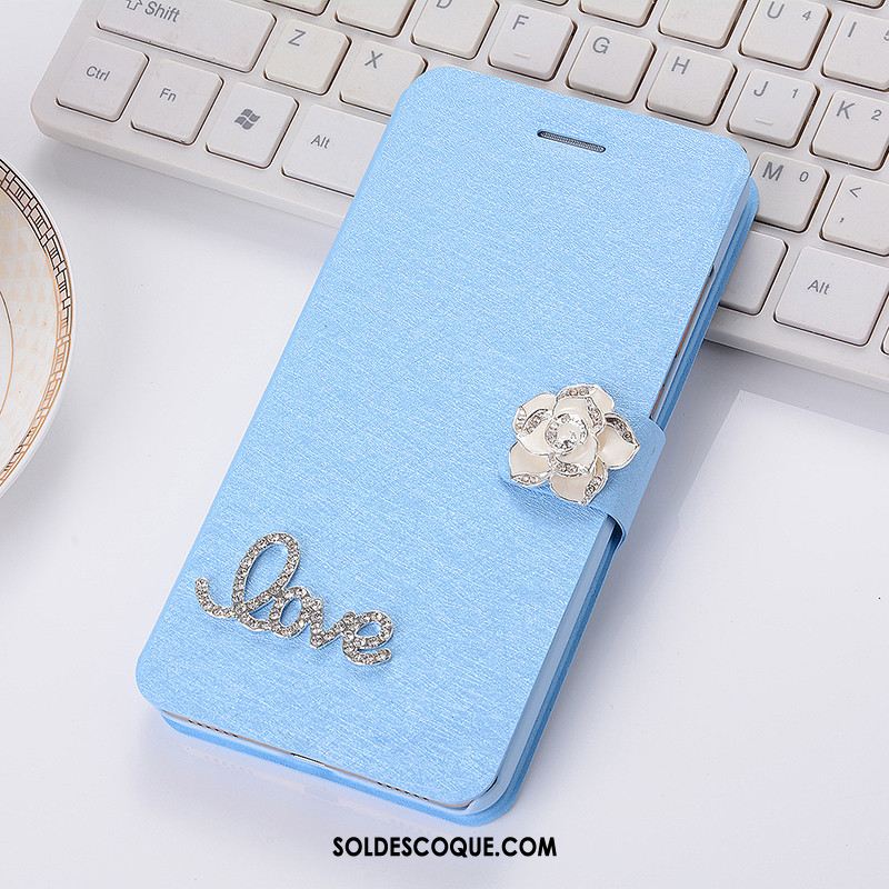 Coque iPhone 5 / 5s Incassable Étui En Cuir Protection Bleu Téléphone Portable Housse En Vente