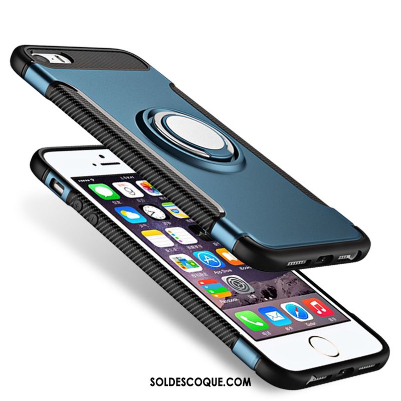 Coque iPhone 5 / 5s Protection Fluide Doux Anneau Étui Incassable Housse En Ligne