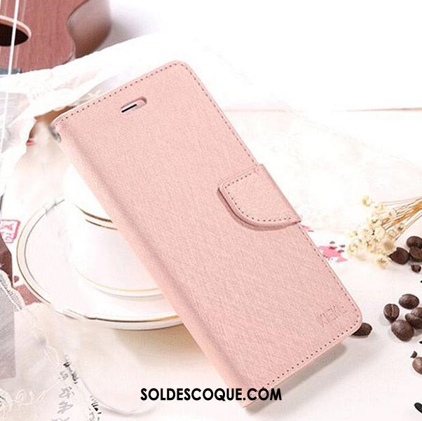 Coque iPhone 6 / 6s Rose Silicone Étui En Cuir Luxe Protection Pas Cher
