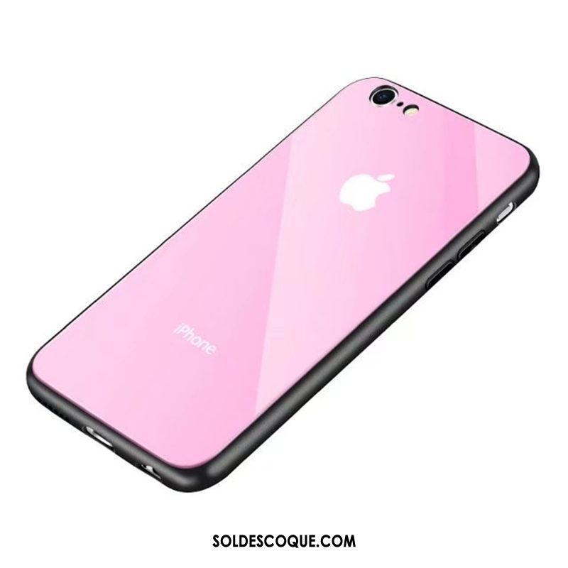 Coque iPhone 7 Téléphone Portable Incassable Verre Trempé Rouge Protection Housse En Ligne