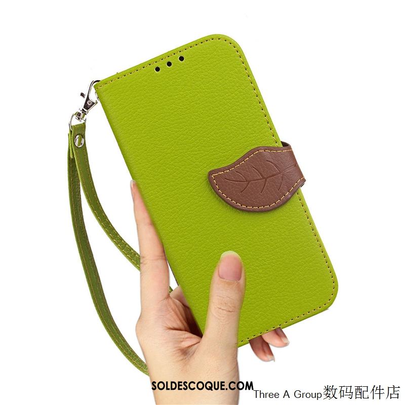 Coque iPhone Xr Clamshell Protection Téléphone Portable Vert Incassable Pas Cher