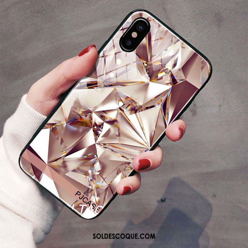 Coque iPhone Xs Max Nouveau Miroir Protection Étui Incassable Soldes