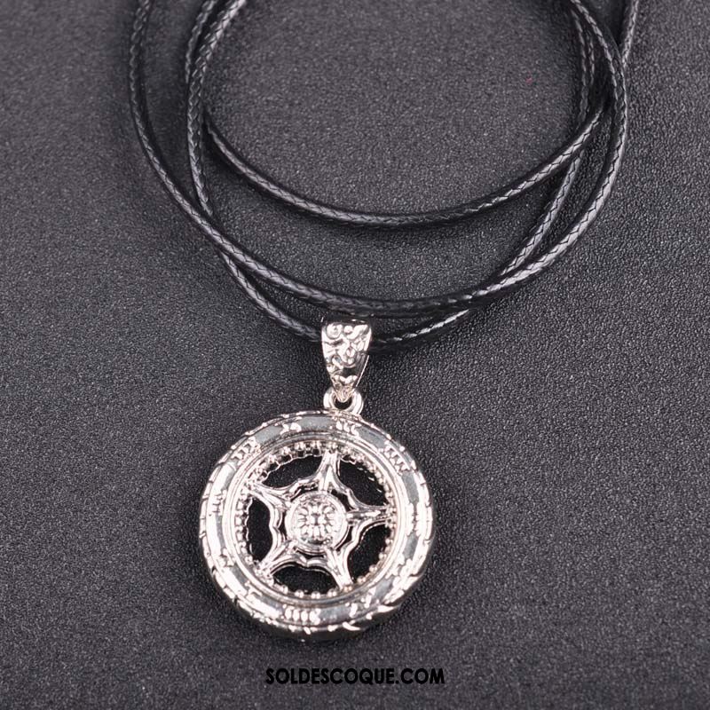 Bijoux En Argent Homme Chandail Hip Hop Personnalité Tendance Accessoires Soldes