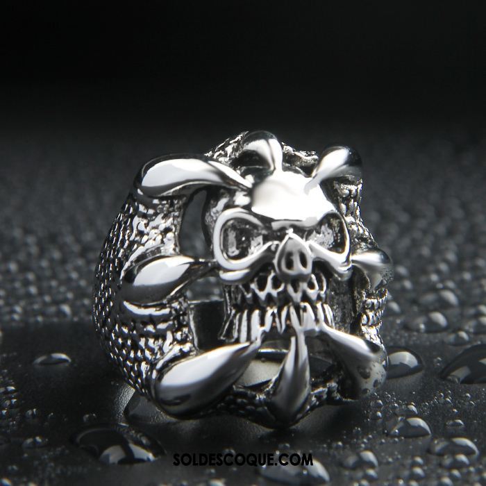 Bijoux En Argent Homme Dragon Tendance Créatif Étudiant Noir Pas Cher