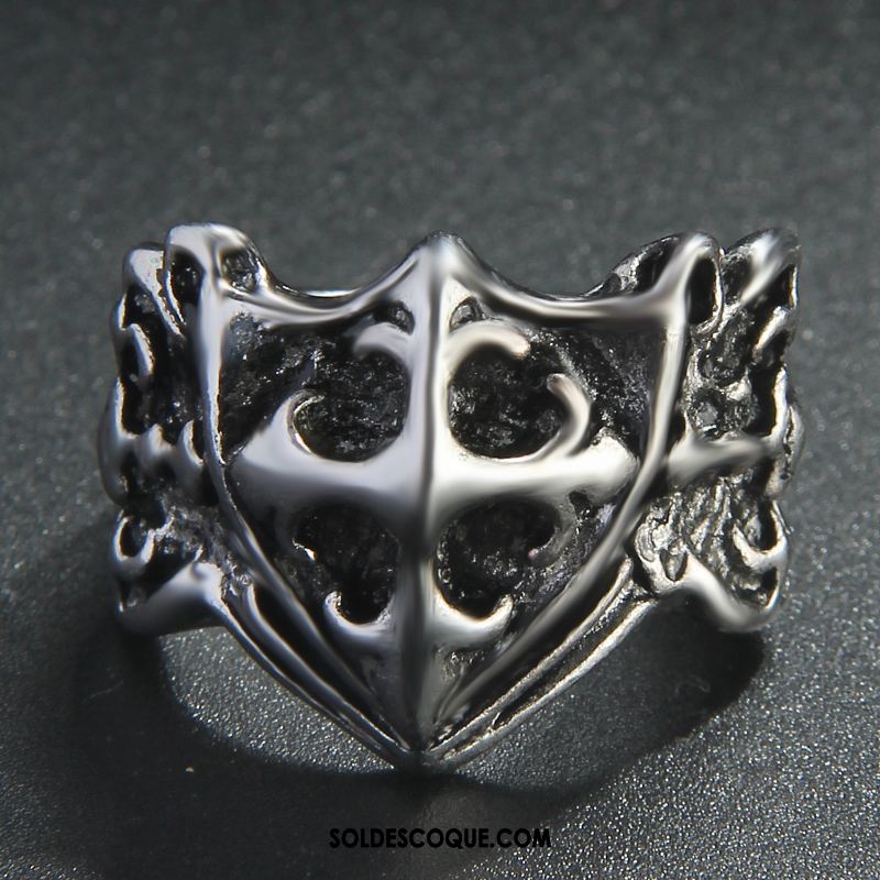 Bijoux En Argent Homme Dragon Tendance Créatif Étudiant Noir Pas Cher