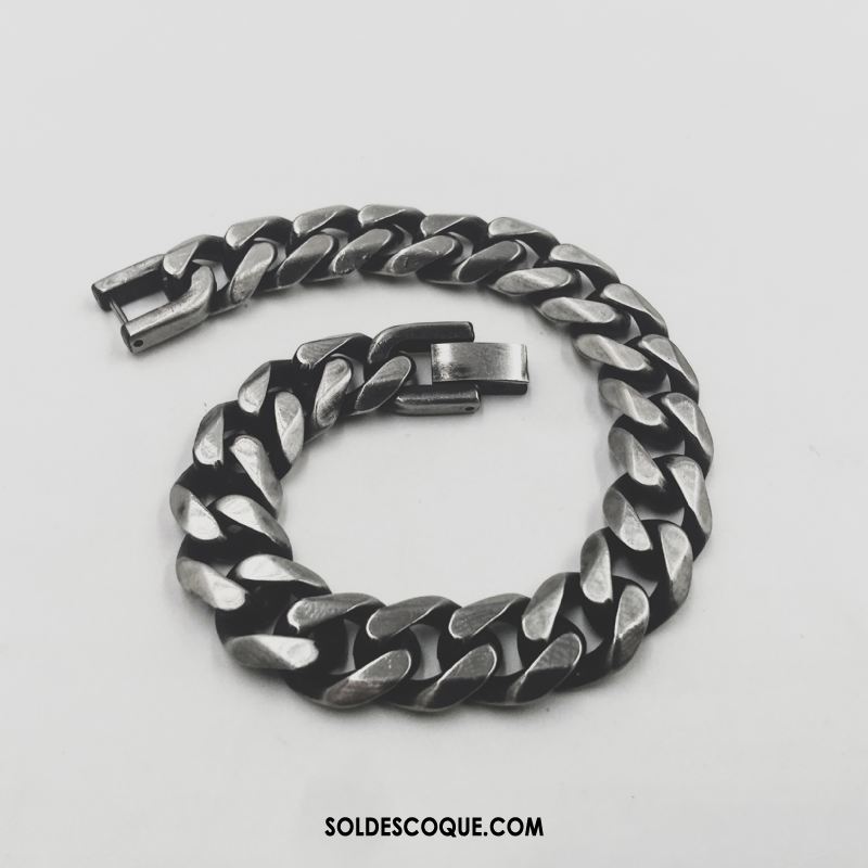 Bijoux En Argent Homme Europe Tendance Étudiant Bracelet Hip Hop En Vente