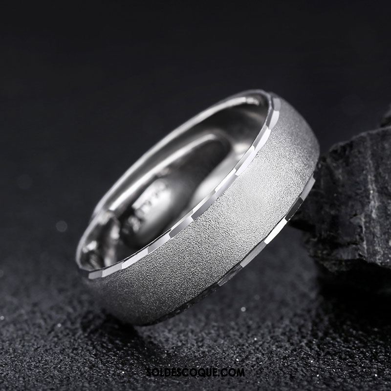 Bijoux En Argent Homme Gris Tendance Personnalité Pure Femme Pas Cher