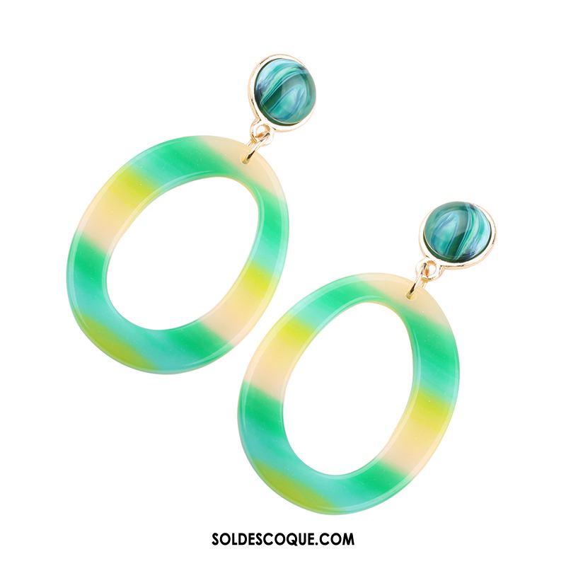 Boucles D'oreilles Femme All-match Rond Le Nouveau Étudiant Accessoires Soldes